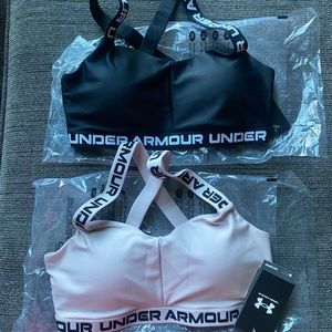 2 pack under armour sport bras size medium